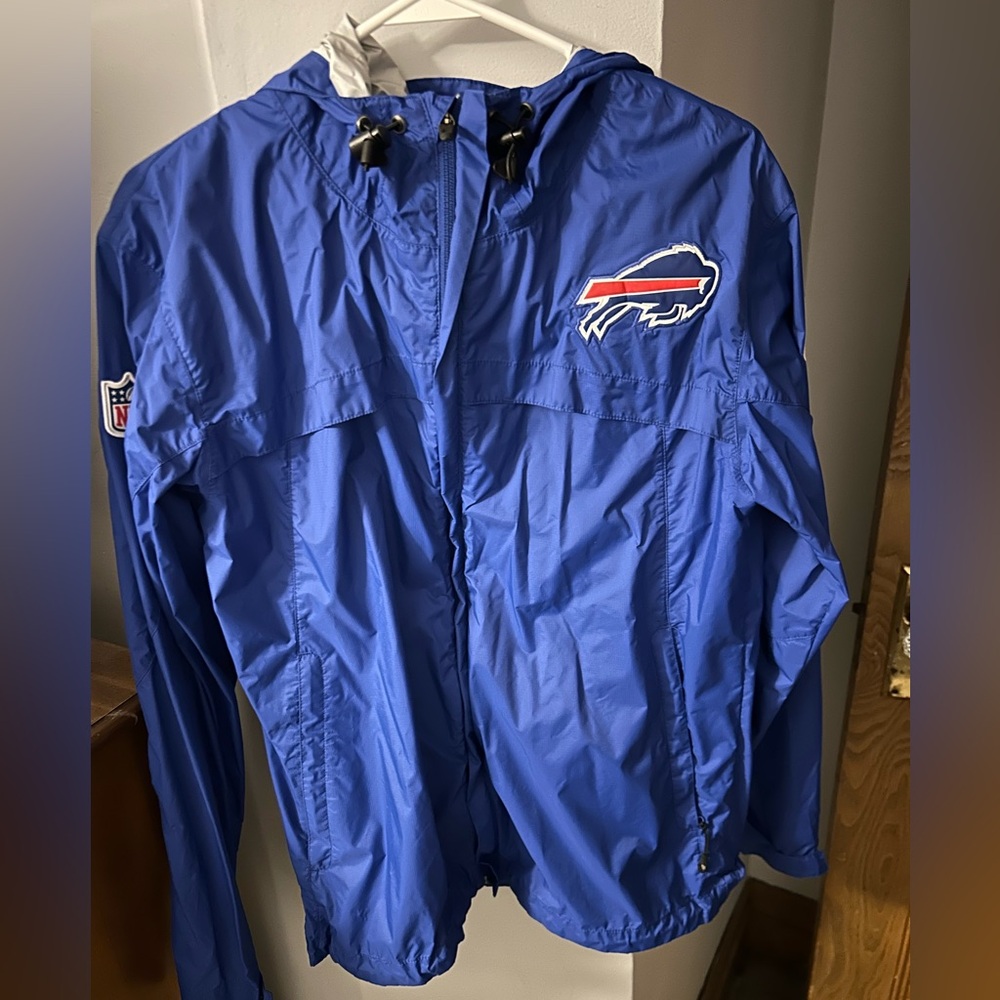 Buffalo Bills Blue Windbreaker Jacket